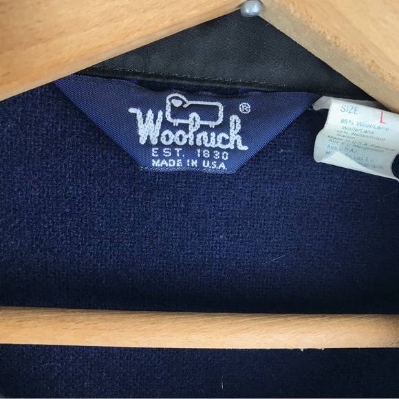 SOLD - Vintage Woolrich Wool Button Down Shirt - Picture 6 of 15